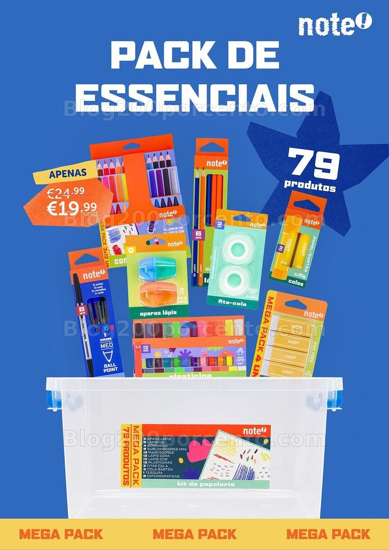Antevisão Folheto NOTE Regresso às Aulas Promoções até 21 setembro